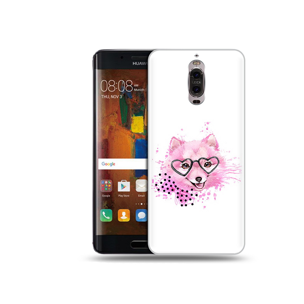 

Чехол MyPads Tocco для Huawei Mate 9 Pro розовый волченок (PT50613.55.585), Прозрачный, Tocco