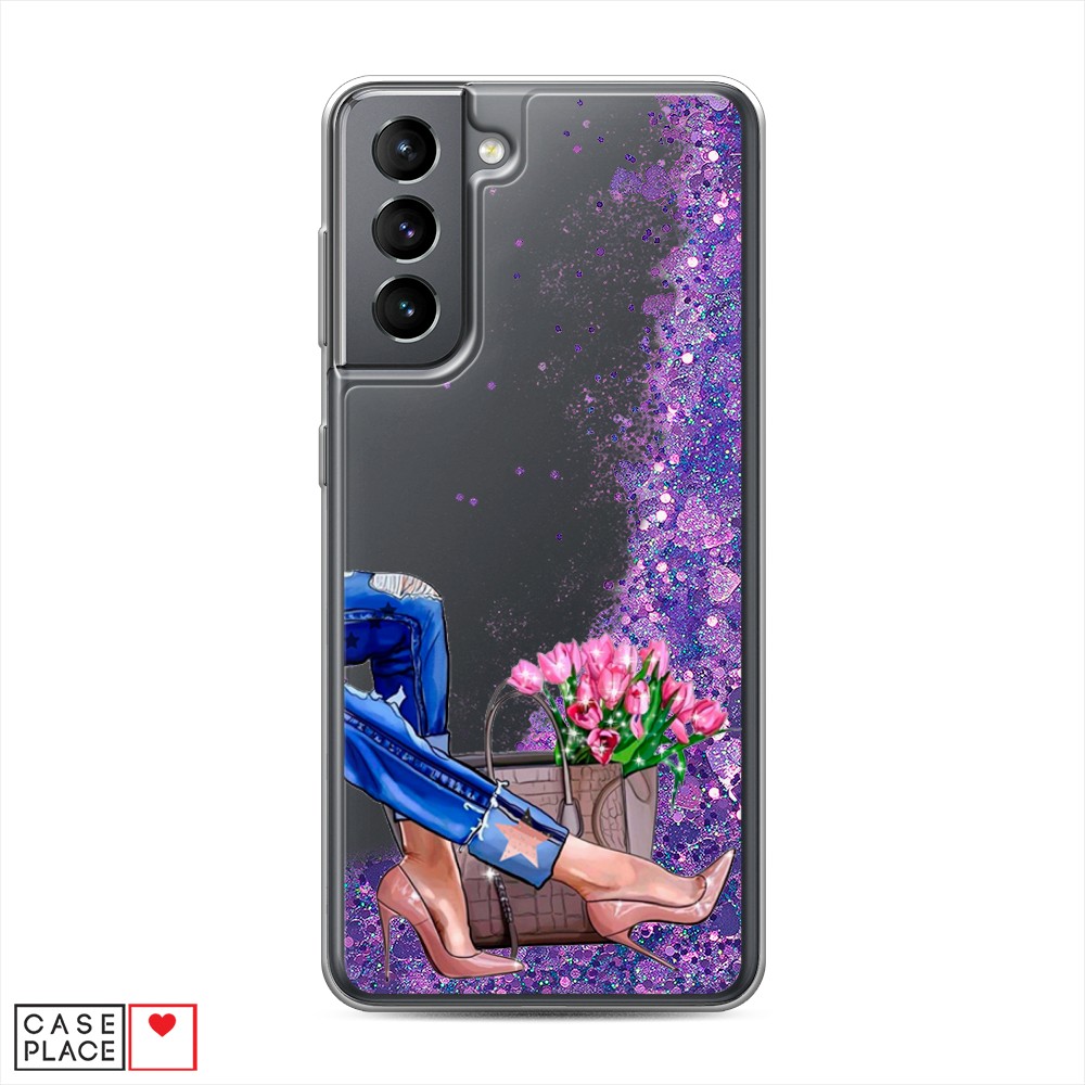 

Чехол Awog на Samsung Galaxy S21 / Самсунг S21 "Каблучки", Разноцветный, 2101892-1