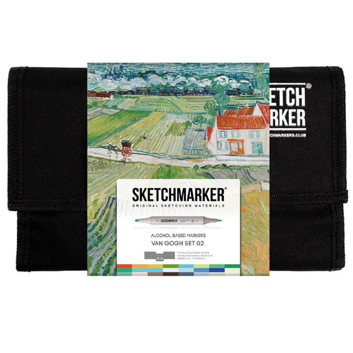 

SKETCHMARKER Набор маркеров `Ван Гог 2` Sketchmarker & Pushkinskiy, 24цв., Набор маркеров `Ван Гог 2` Sketchmarker & Pushkinskiy, 24цв.
