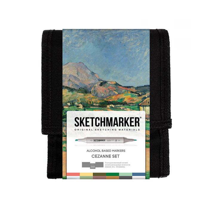 

SKETCHMARKER Набор маркеров `Сезан` Sketchmarker & Pushkinskiy, 12цв., Набор маркеров `Сезан` Sketchmarker & Pushkinskiy, 12цв.