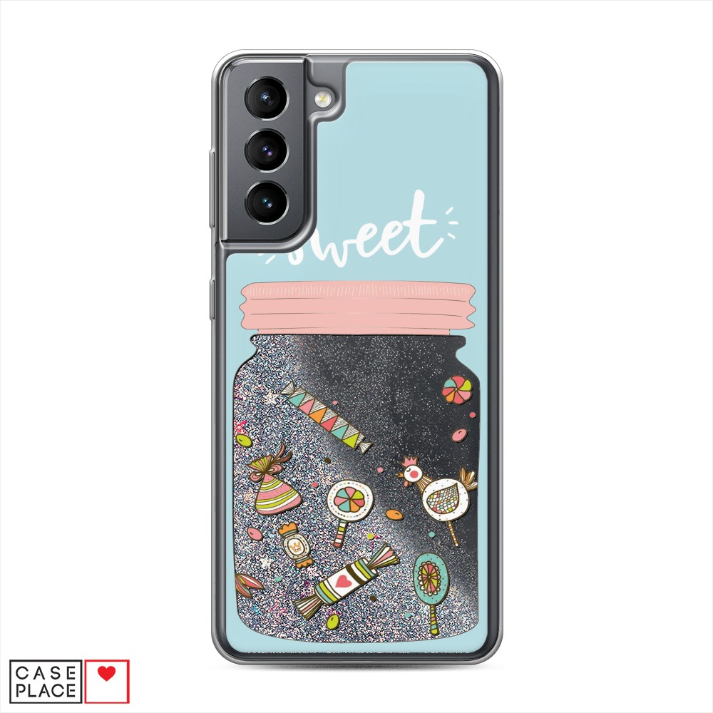 

Чехол Awog на Samsung Galaxy S21 / Самсунг S21 "Конфетки в банке", Разноцветный, 2101891-1