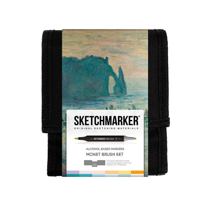 

SKETCHMARKER Набор маркеров `Моне` Sketchmarker Brush & Pushkinskiy, 12цв., Набор маркеров `Моне` Sketchmarker Brush & Pushkinskiy, 12цв.