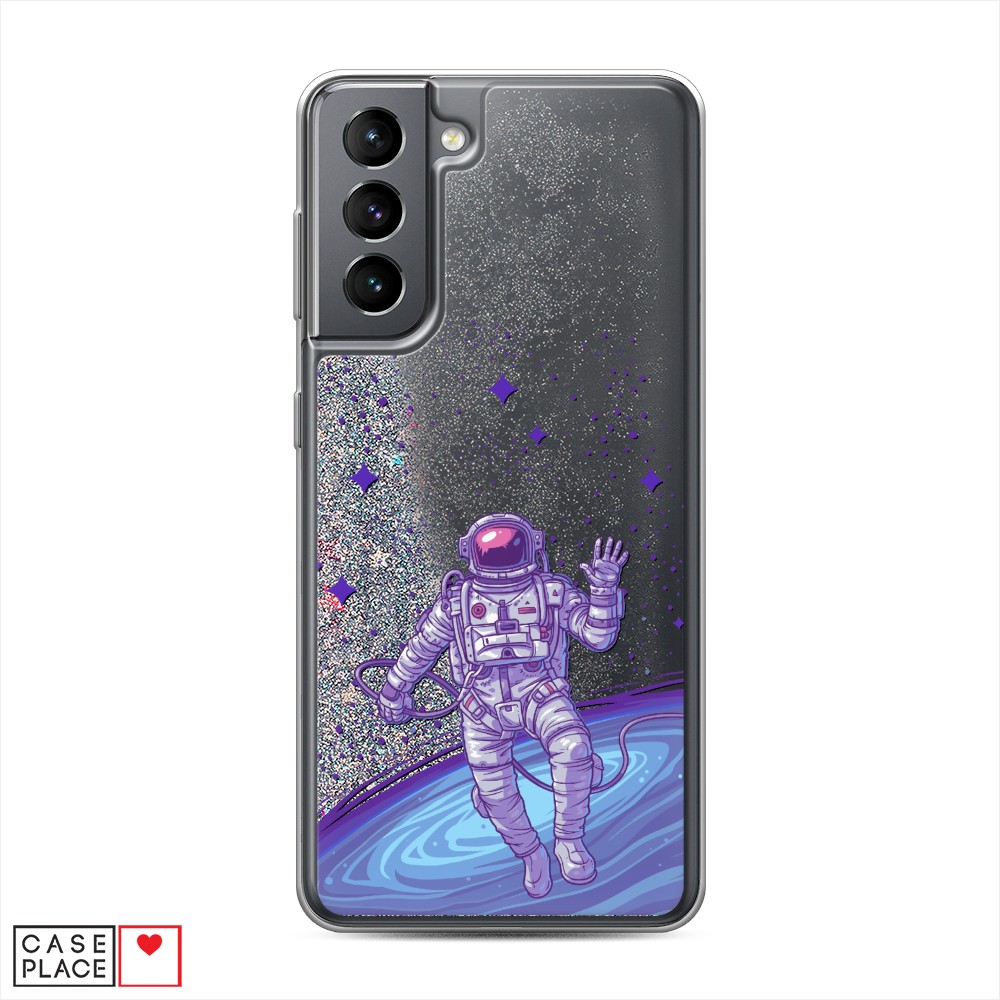 

Чехол Awog на Samsung Galaxy S21 / Самсунг S21 "Космонавт в открытом космосе", Разноцветный, 2101891-1