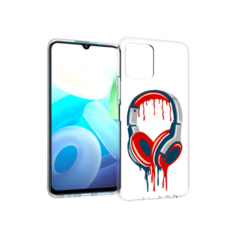 

Чехол MyPads Tocco для Vivo Y15s не делай громко (PT224456.390.517), Прозрачный, Tocco