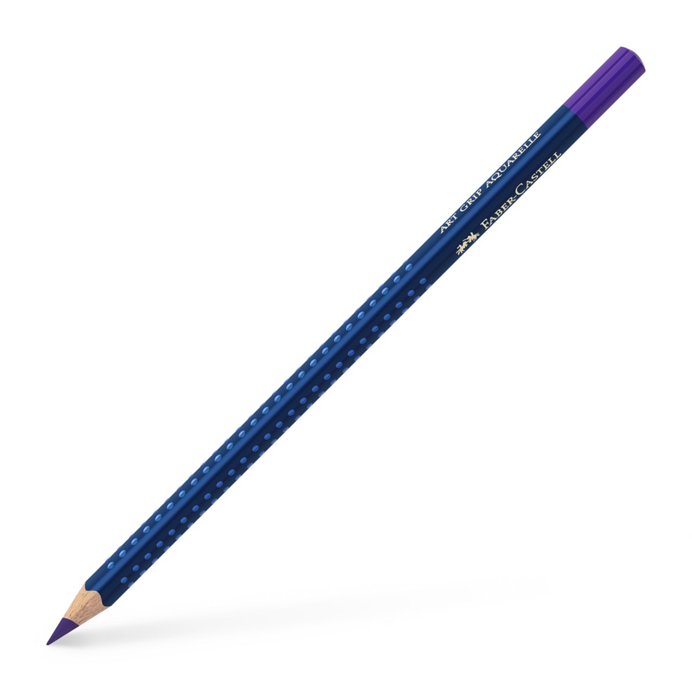 

Faber Castell Акварельный карандаш Faber-Castell Art GRIP Aquarelle, синий фиолетовый, Акварельный карандаш Faber-Castell Art GRIP Aquarelle, синий фиолетовый