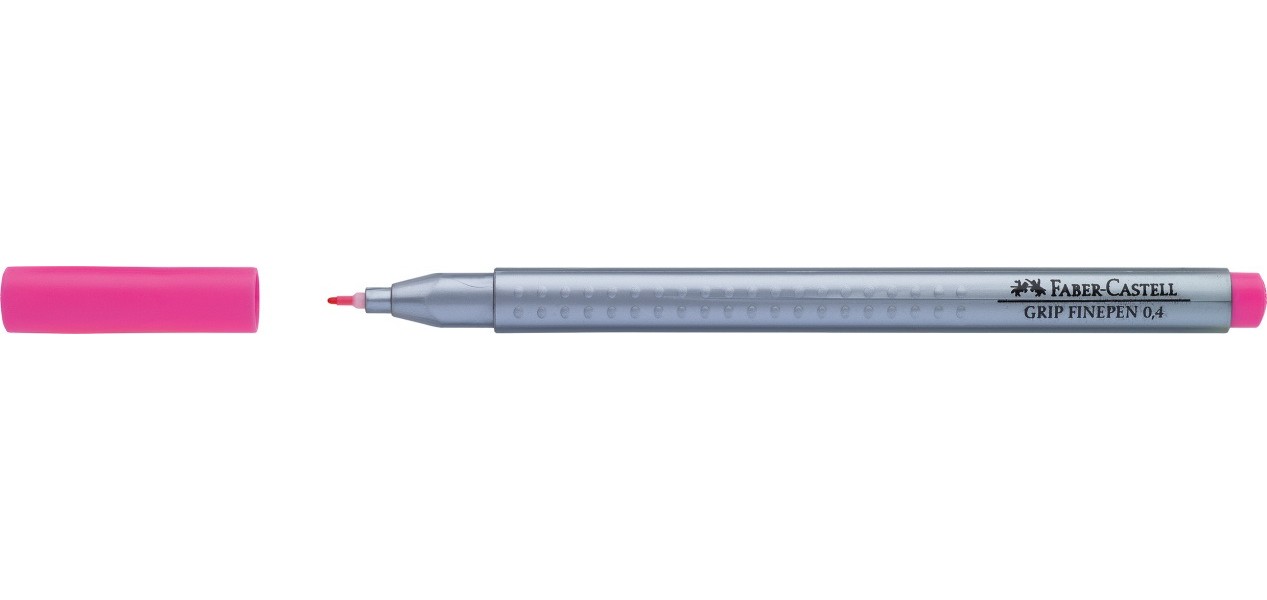 Faber Castell Капиллярная ручка GRIP 0.4 мм, цвет розовый