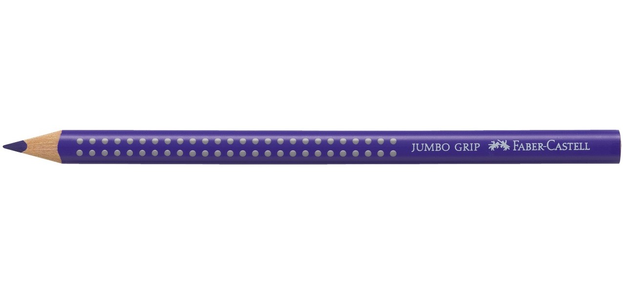 

Faber Castell Карандаш цветной Faber-Castell Jumbo Grip, лиловый, Фиолетовый, Карандаш цветной Faber-Castell Jumbo Grip, лиловый