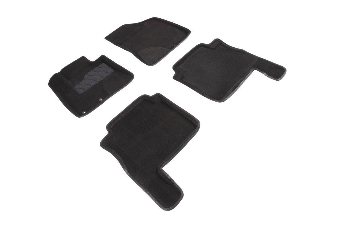 

SEINTEX '89338 Комплект ковриков 3D HYUNDAI SANTA FE 10-12 черные (компл) 1шт