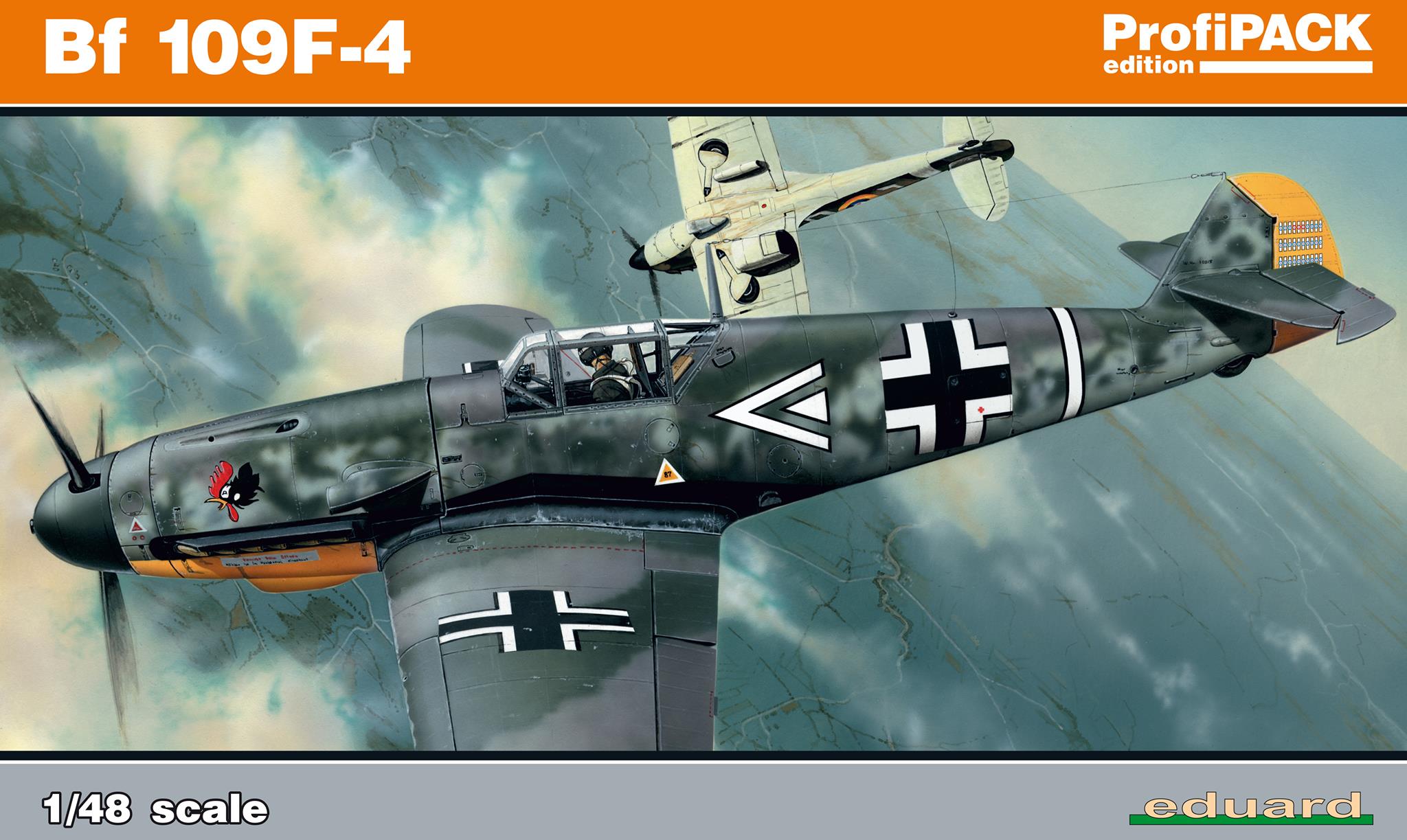 

Сборная модель Eduard 1/48 Bf 109F-4 82114