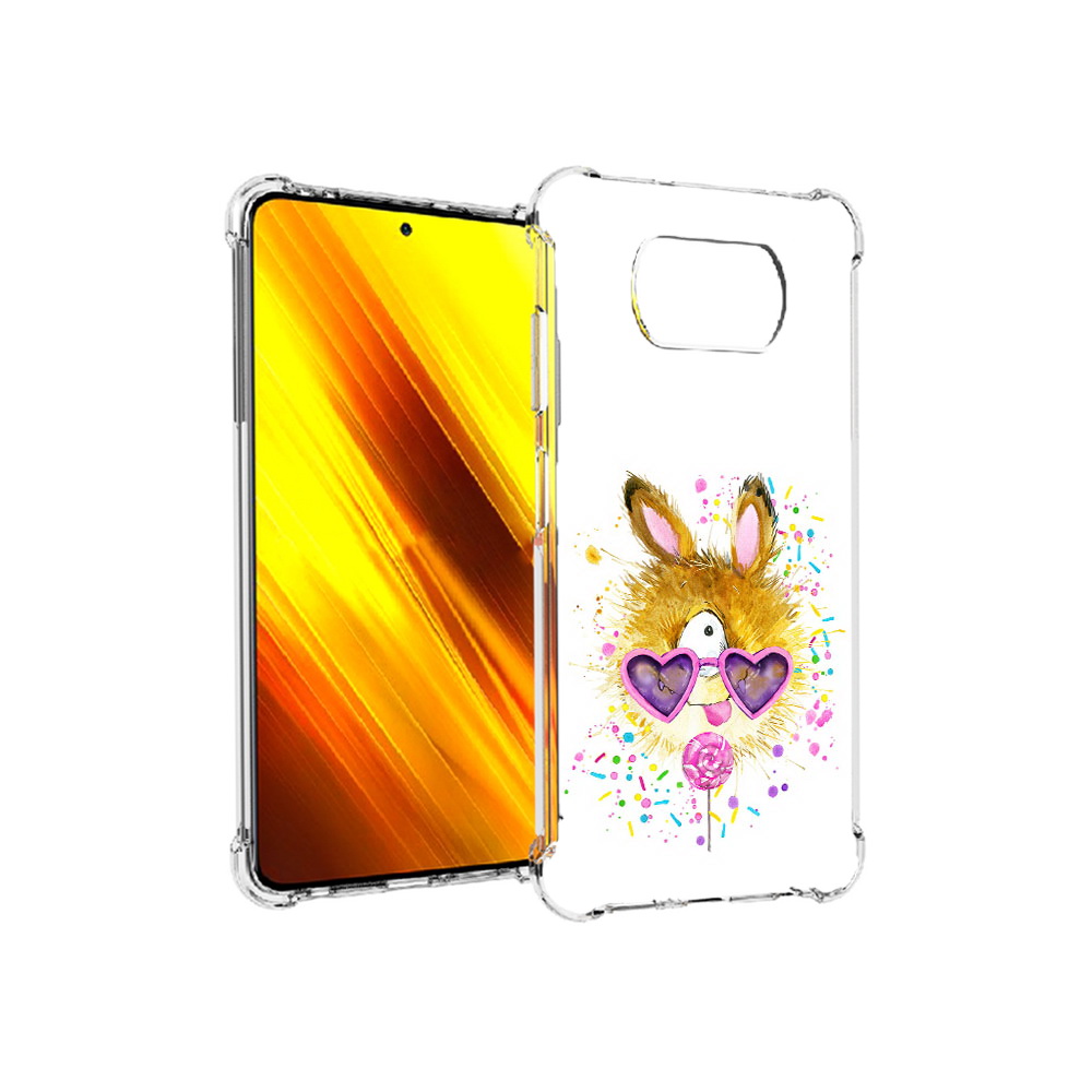 

Чехол MyPads Tocco для Xiaomi Poco X3 Чупя (PT154881.262.201), Прозрачный, Tocco