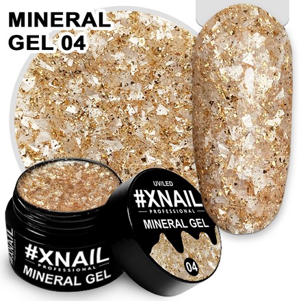 

Гель для наращивания ногтей Xnail Mineral №04