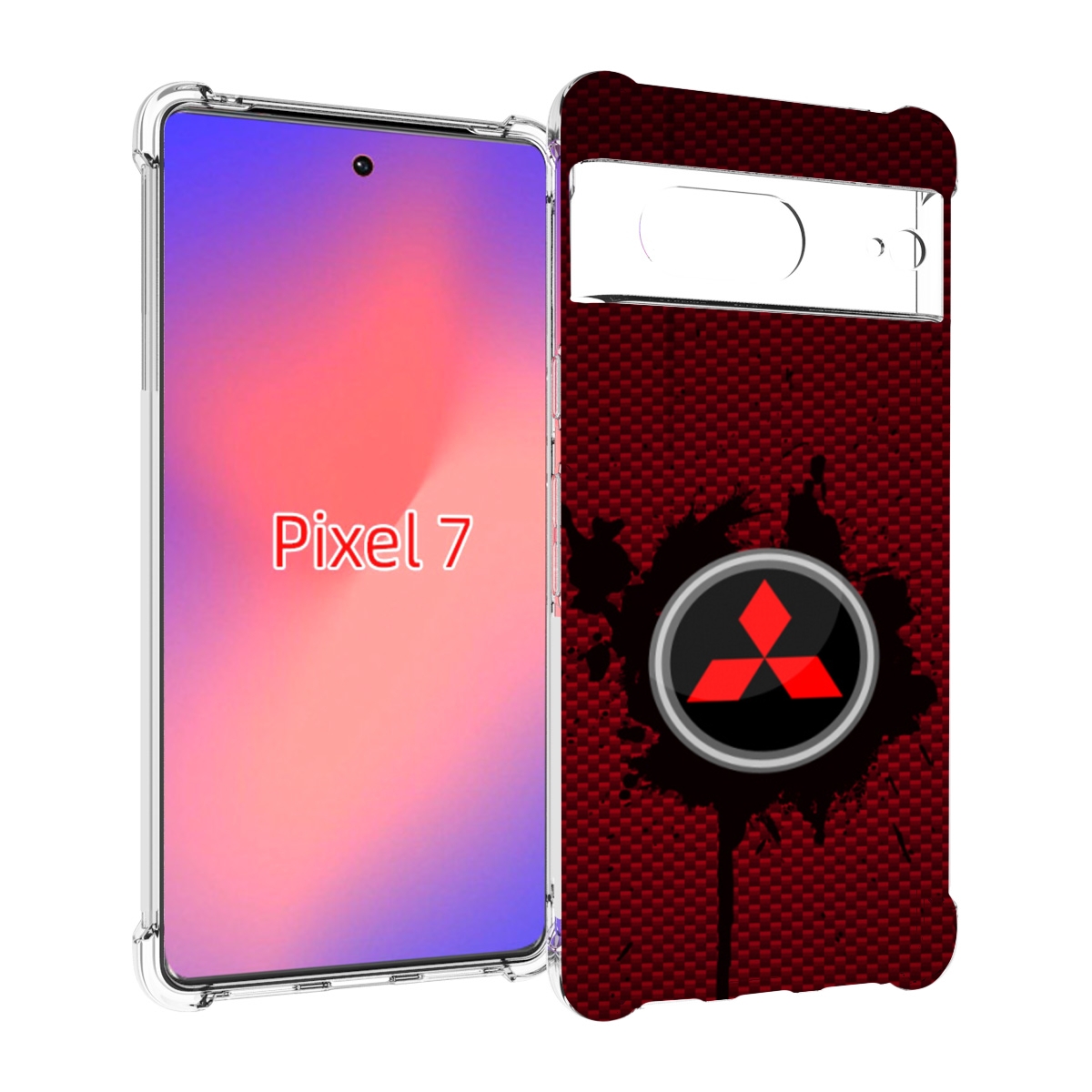 

Чехол Mypads mitsubishi 2 Для Google Pixel 7, Прозрачный, Tocco