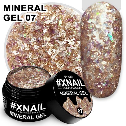 

Гель для наращивания ногтей Xnail Mineral №07