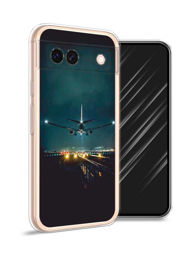

Чехол Awog на Google Pixel 8A "Ночной рейс", Черный, 271750-1