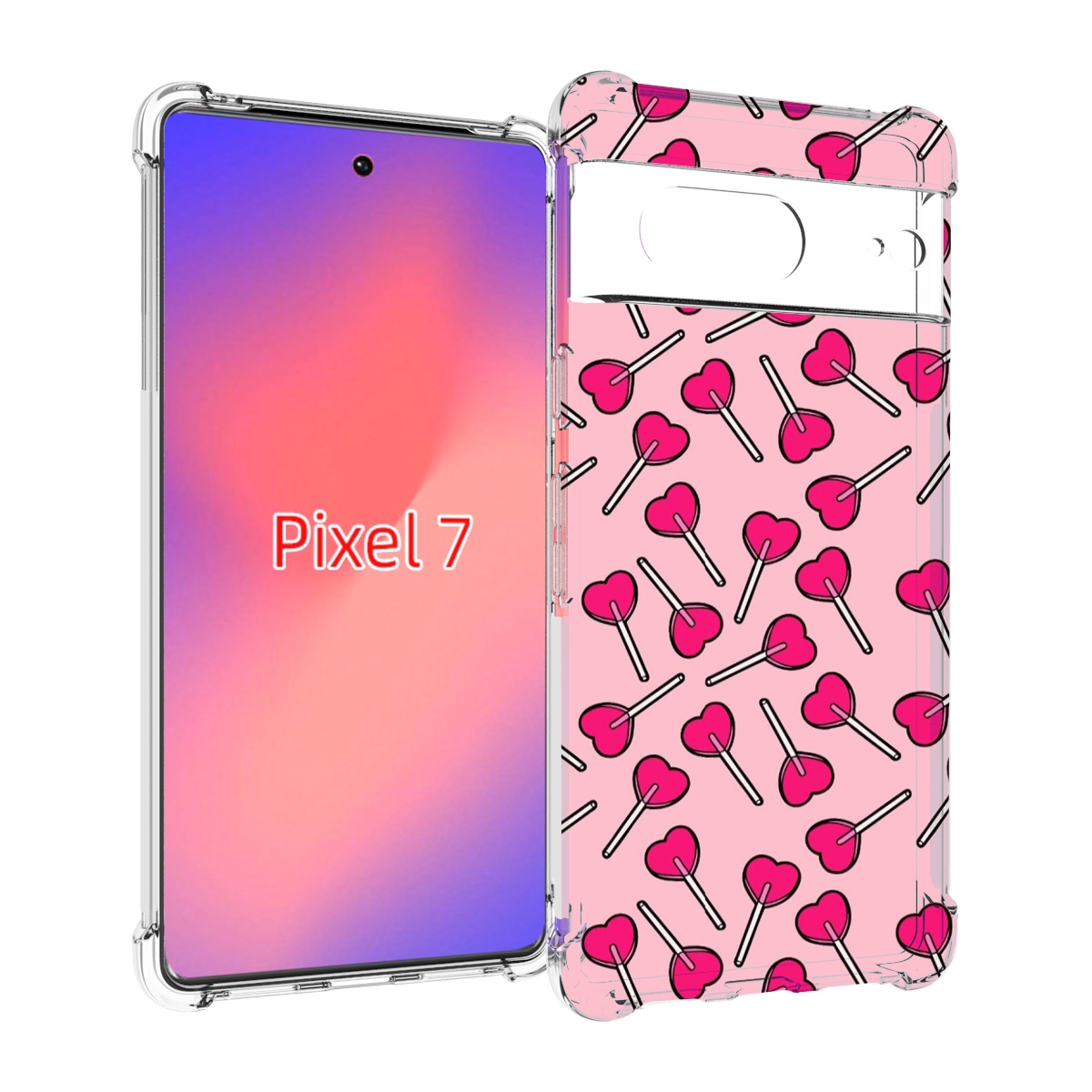 

Чехол Mypads Много Лединцов Для Google Pixel 7, Прозрачный, Tocco