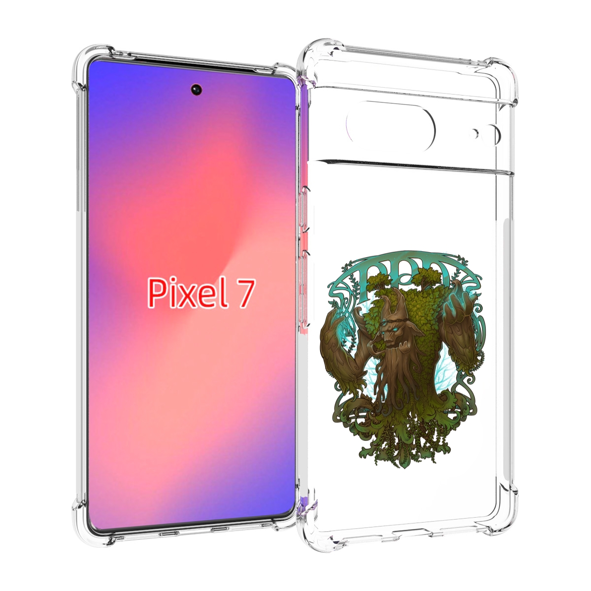 

Чехол Mypads Trent Protector Для Google Pixel 7, Прозрачный, Tocco
