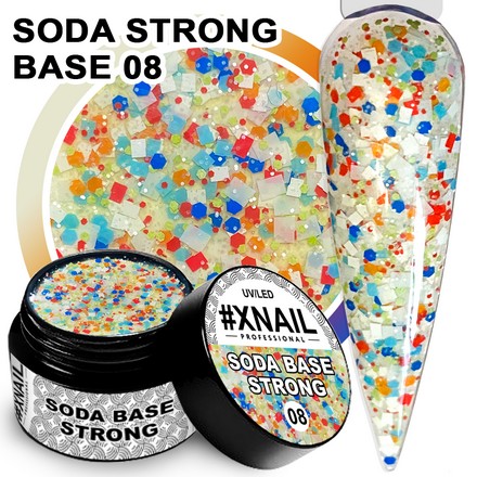 

База Xnail Soda Strong №08