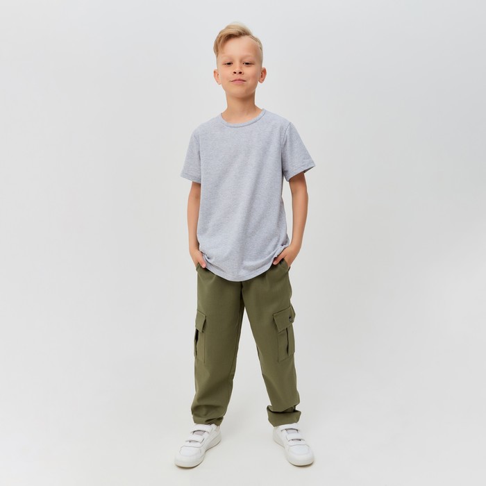 

Брюки для мальчика MINAKU: Casual collection цвет хаки, рост 146, MINAKU: Casual Collection KIDS