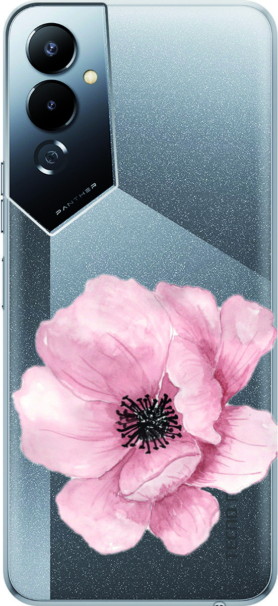 Силиконовый чехол на Tecno Pova 4 с 3D принтом 