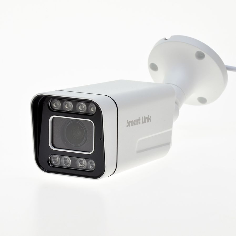 

Уличная IP-камера видеонаблюдения Smart Link SL-IP4183BP 4Мп с PoE, на кронштейне, Белый, SL-IP4183BP