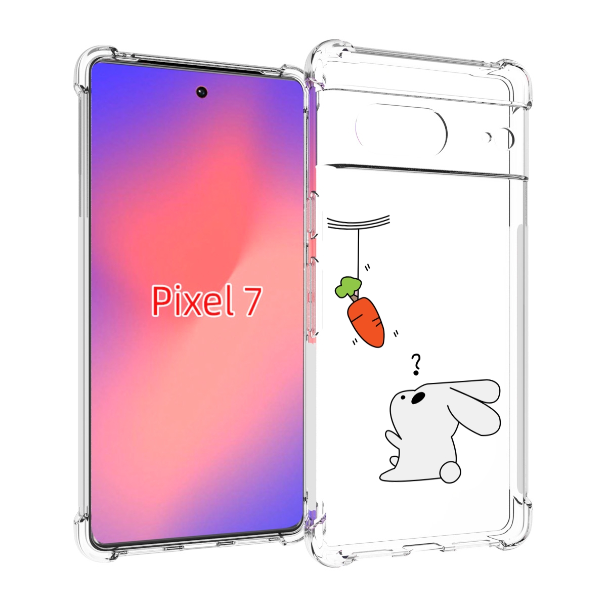 

Чехол Mypads Морковка Детский Для Google Pixel 7, Прозрачный, Tocco