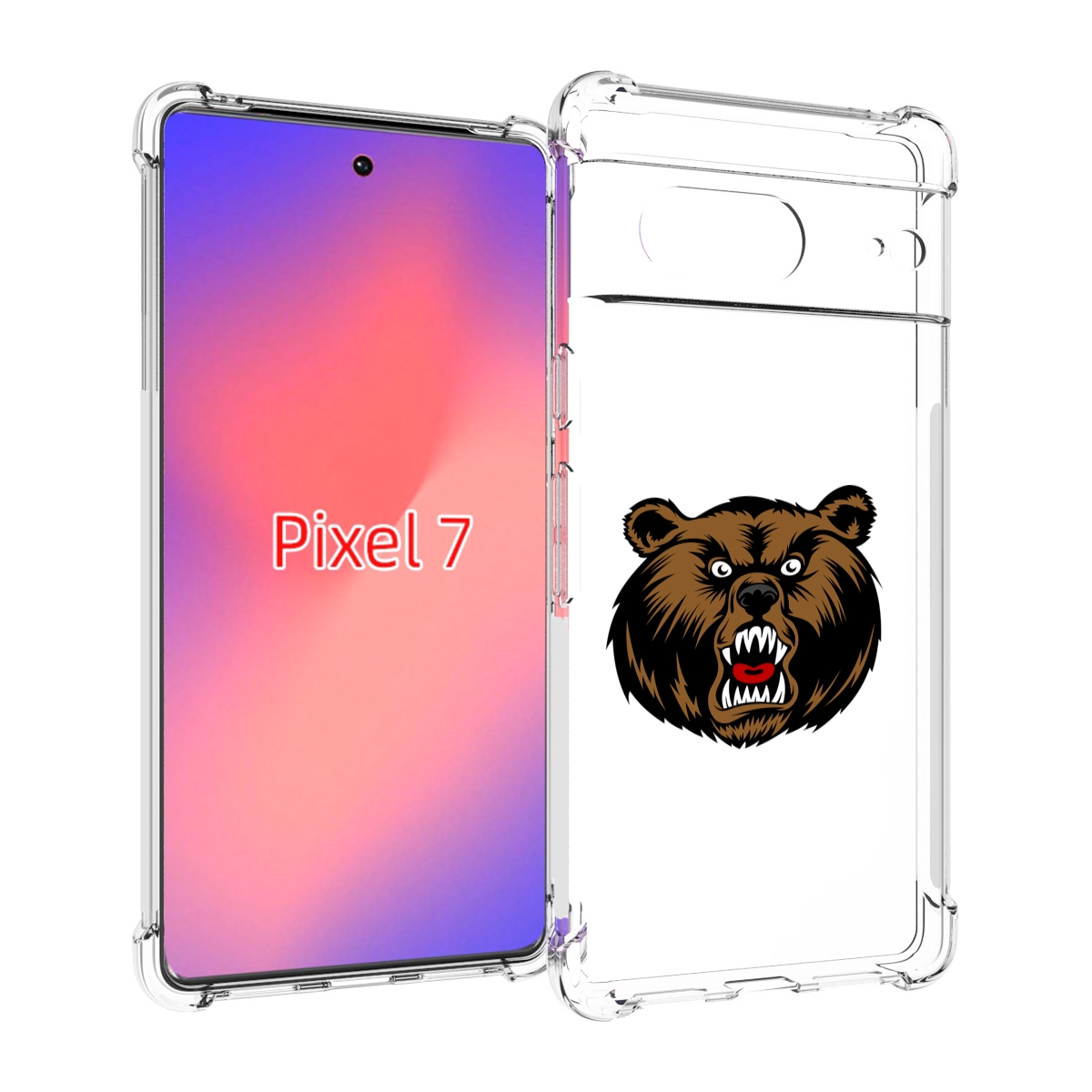 

Чехол Mypads Бурый Для Google Pixel 7, Прозрачный, Tocco