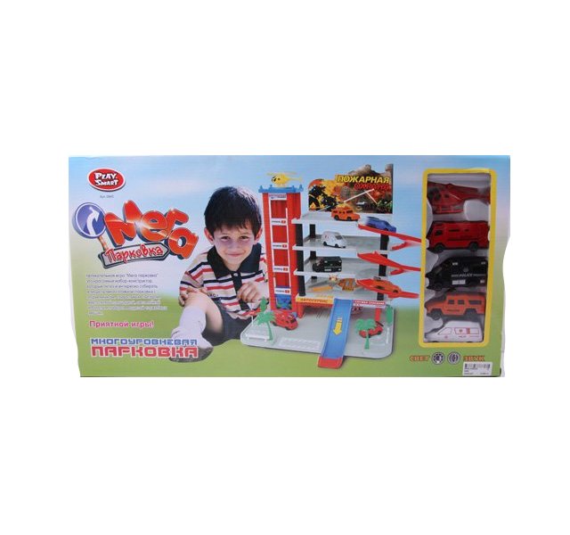 

Парковки и гаражи Shantou Пожарная охрана , многоуровневый, звук, свет, 59*30*11,5 см