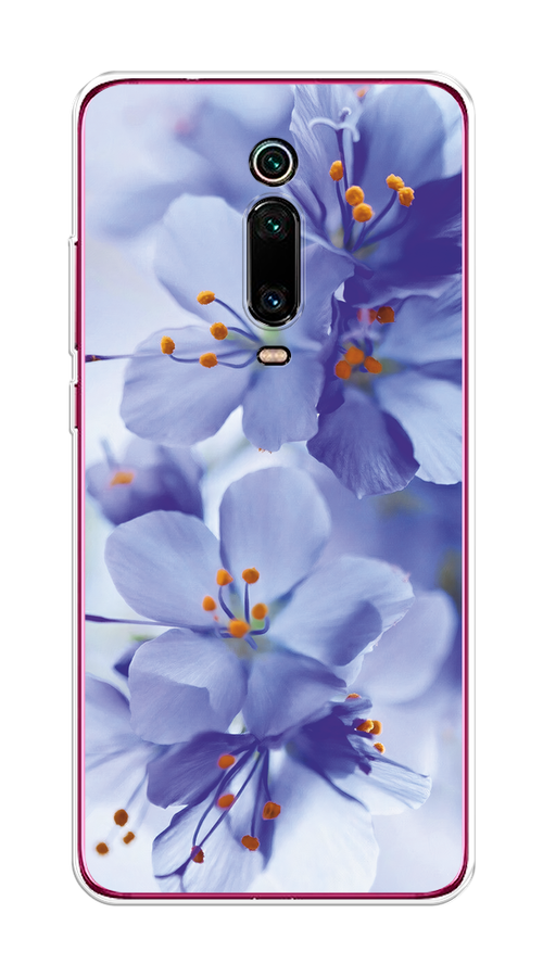 

Чехол на Xiaomi Redmi K20/K20 Pro/Mi 9T/9T Pro "Фиолетовые цветки", Фиолетовый;синий, 35550-1