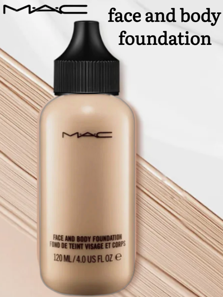 Тональный крем MAC Face And Body Foundation C5 Кремовый розово-оливковый 120 мл