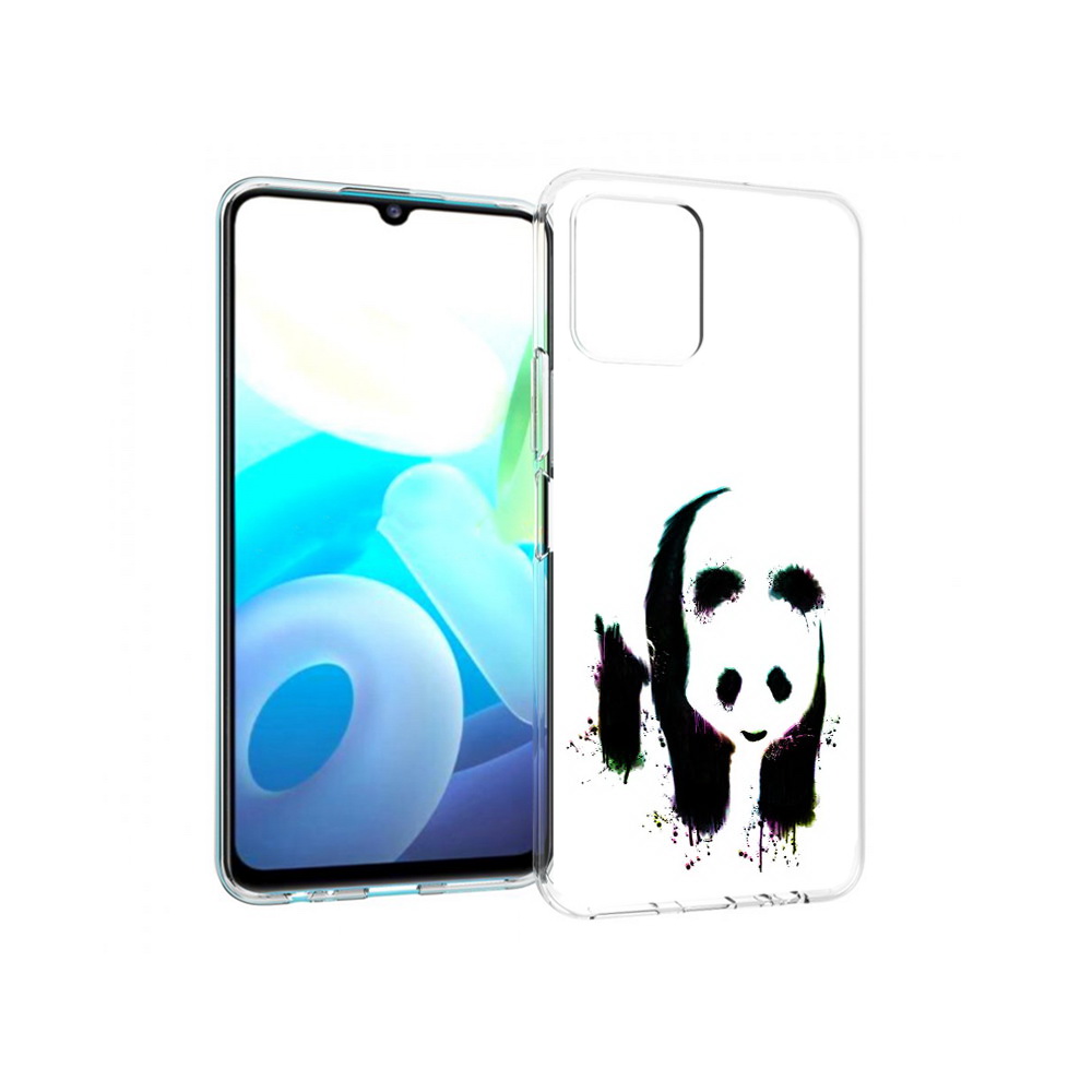 

Чехол MyPads Tocco для Vivo Y15s панда в акварели (PT224456.390.532), Прозрачный, Tocco