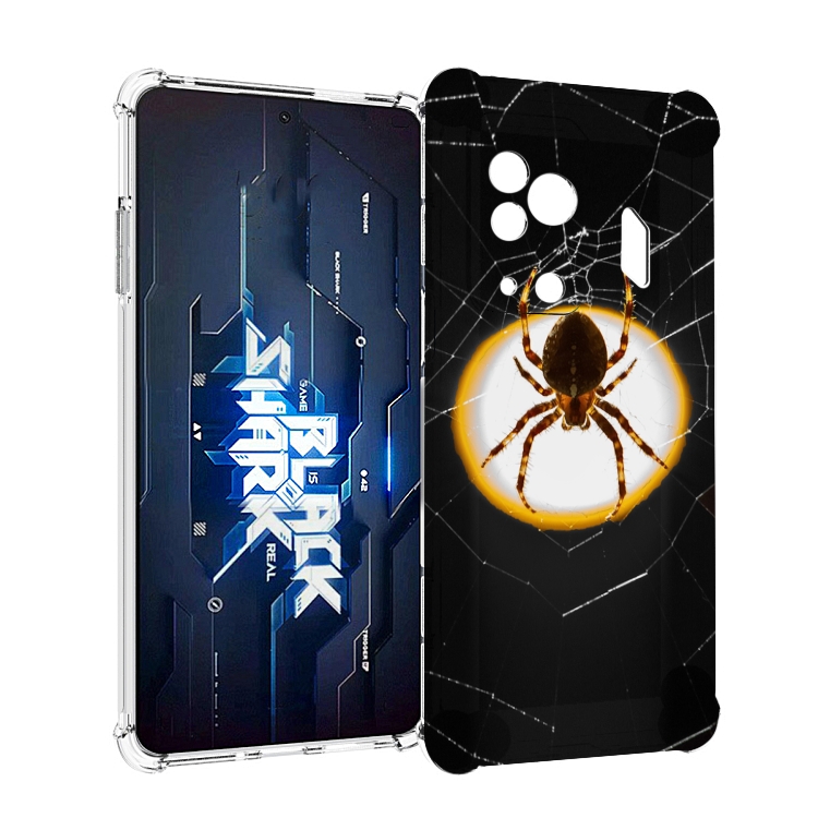 

Чехол MyPads паук-с-паутинкой для Xiaomi Black Shark 5 Pro, Прозрачный, Tocco