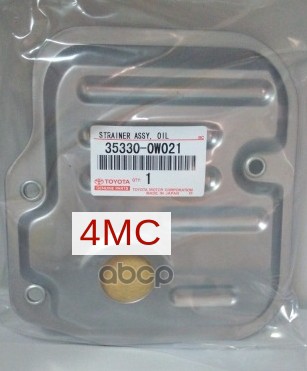 TOYOTA-LEXUS 353300W021 Фильтр АКПП Scion xA 2004-2006 Toyota Auris (E15) 2006-2012 Toyota 100037959721