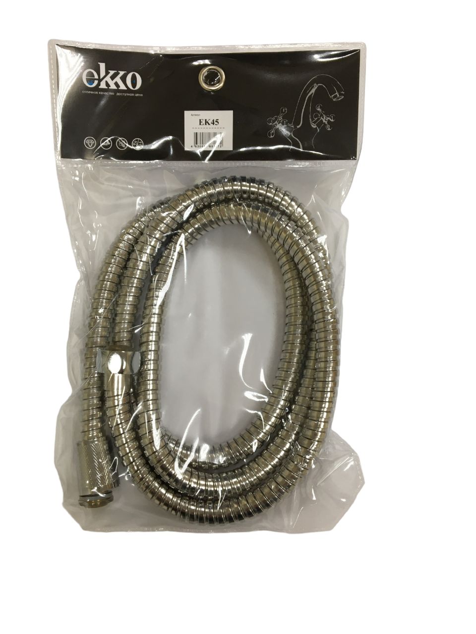 

Шланг для смесителя Ekko ЕК45 150 см хром