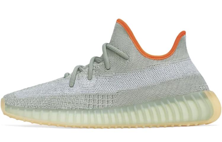 

Кроссовки унисекс Adidas Yeezy Boost 350 V2 Desert Sage серые 46 EU, Серый, Yeezy Boost 350 V2 Desert Sage