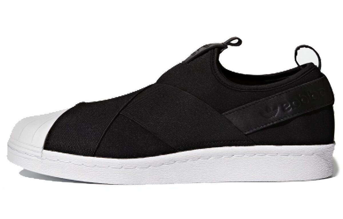 

Кеды унисекс Adidas Superstar slip-on черные 36 EU, Черный, Superstar slip-on