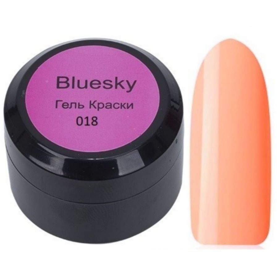 Гель-краска для ногтей Bluesky Classic 018 розовое кружево 8 мл