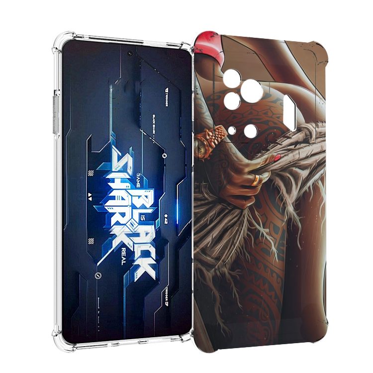 

Чехол MyPads полуголая девушка фотография женский для Xiaomi Black Shark 5 Pro, Прозрачный, Tocco