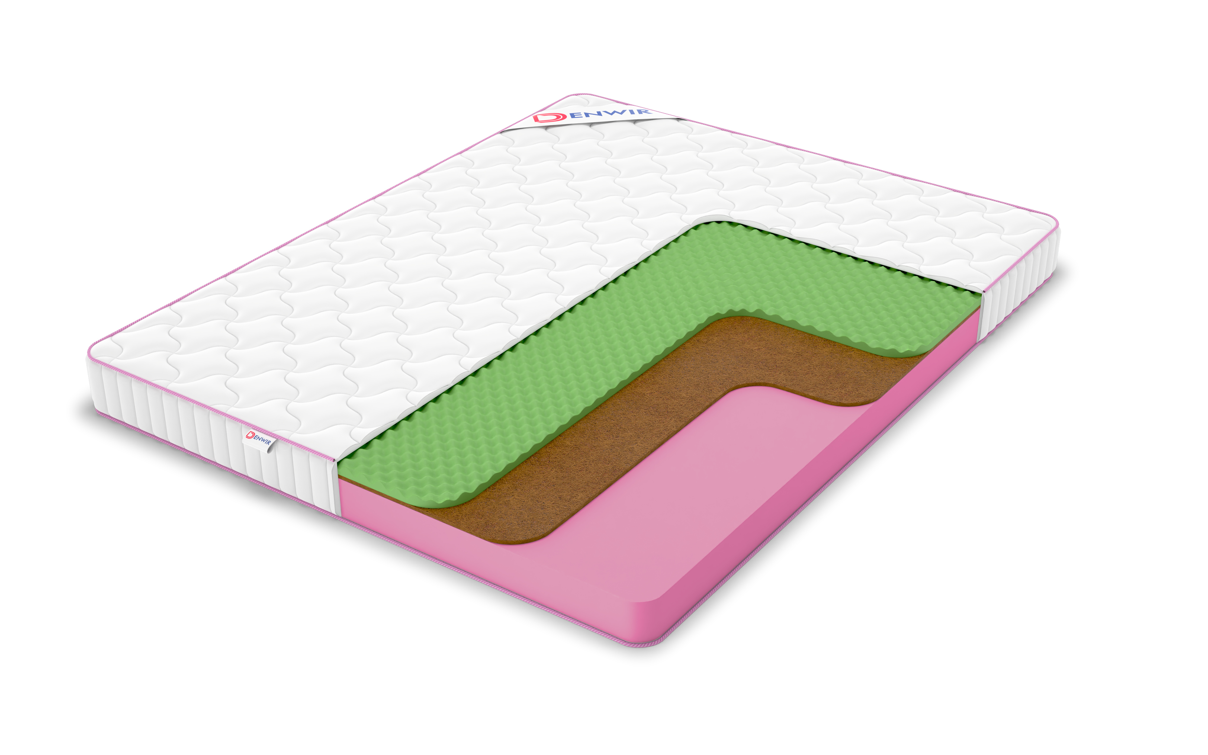 

Матрас беспружинный DENWIR MEGA BALANCE RELAX 14/chstmat_MBR14_120x190, Белый, MEGA BALANCE RELAX 14
