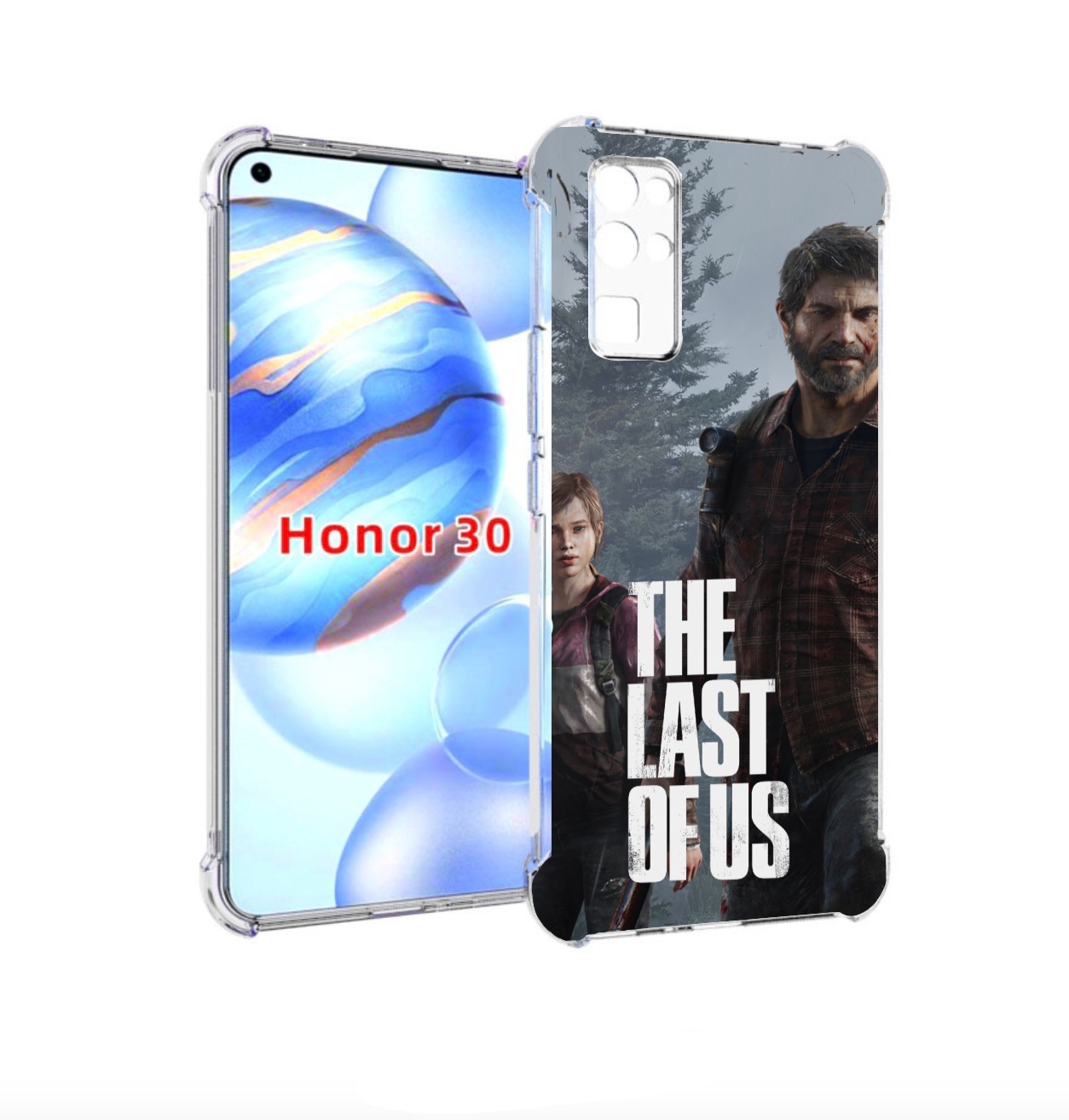 

Чехол бампер MyPads Одни из нас Джоэл и Элли для Honor 30 (BMH-A, Прозрачный, Tocco