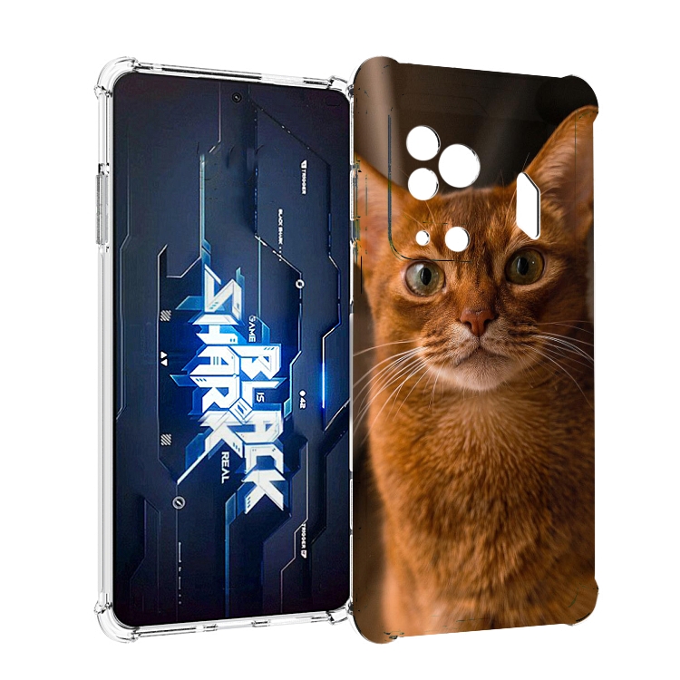 

Чехол MyPads порода кошки абисинская для Xiaomi Black Shark 5 Pro, Прозрачный, Tocco