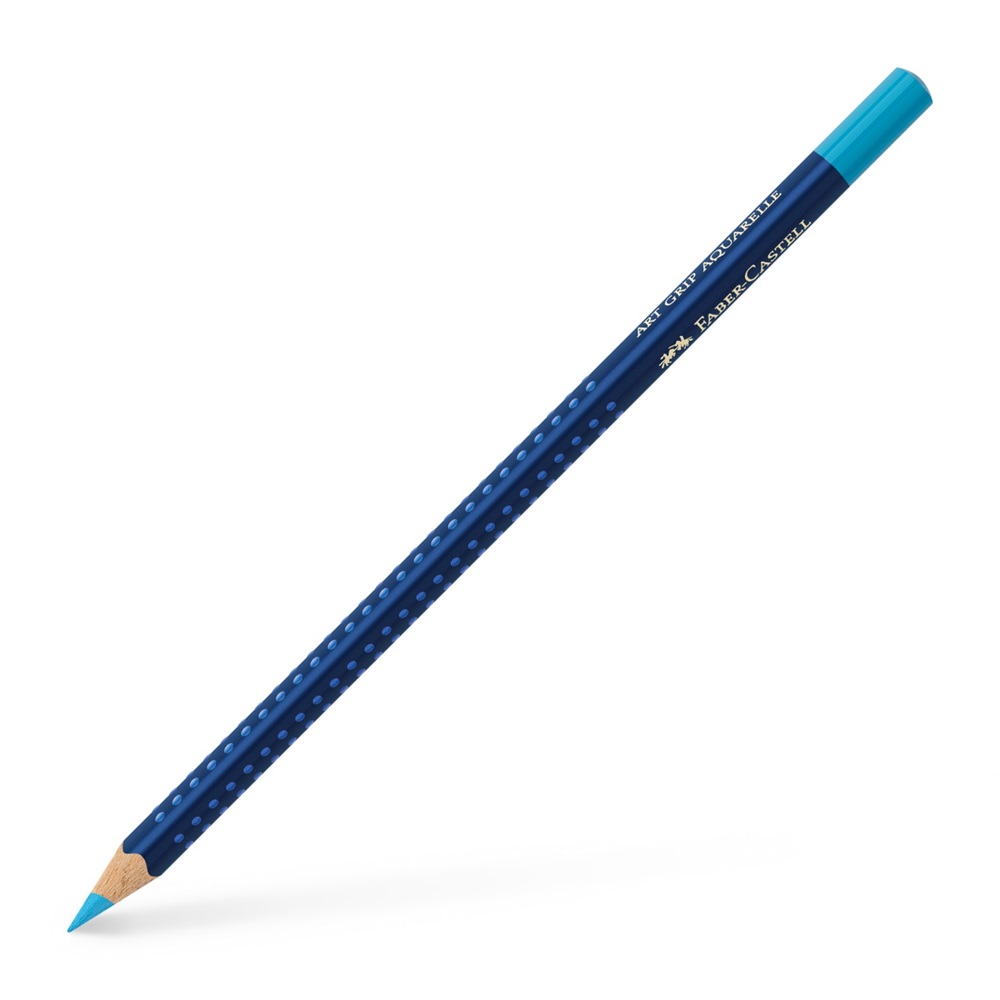 

Faber Castell Акварельный карандаш Faber-Castell Art GRIP Aquarelle, светлый голубой, Акварельный карандаш Faber-Castell Art GRIP Aquarelle, светлый голубой
