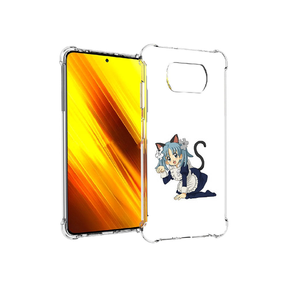

Чехол MyPads Tocco для Xiaomi Poco X3 аниме3 (PT154881.262.224), Прозрачный, Tocco