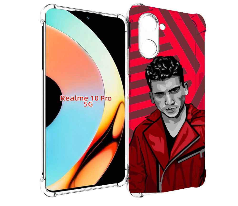 

Чехол бампер MyPads Денвер-бумажный-дом для Realme 10 Pro против..., Прозрачный, Tocco
