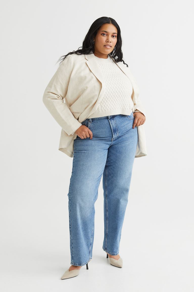 

Джинсы женские H&M 1088570001 синие 50 EU (доставка из-за рубежа), 1088570001