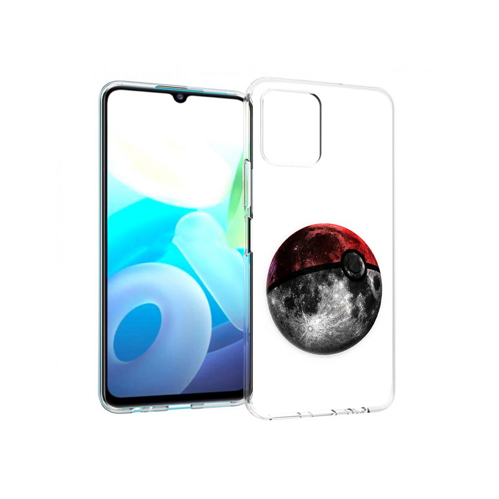

Чехол MyPads Tocco для Vivo Y15s планета покебол (PT224456.390.543), Прозрачный, Tocco