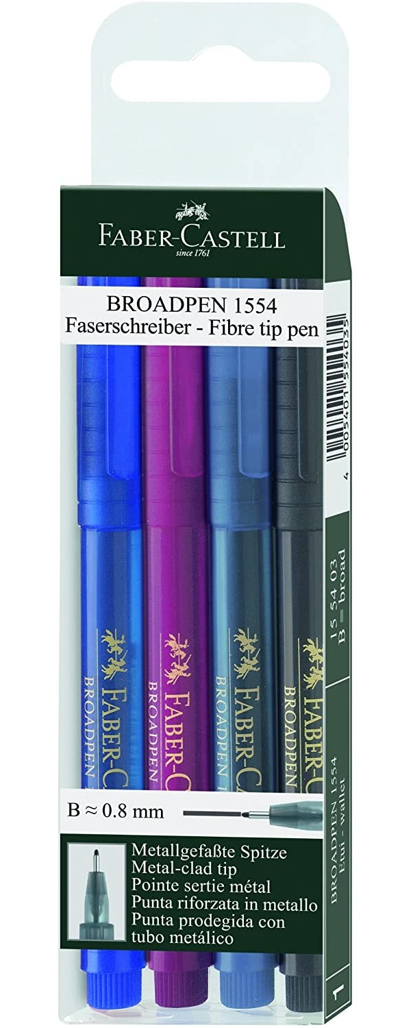 

Faber Castell Капиллярные ручки MULTIMARK перманентные 0.8 мм, 4 цвета, Капиллярные ручки MULTIMARK перманентные 0.8 мм, 4 цвета