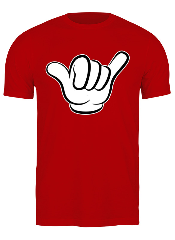 

Футболка мужская Printio Hand design 2871663 красная L, Красный, Hand design 2871663