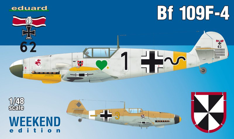 

Сборная модель Eduard 1/48 Bf 109F-4 84146