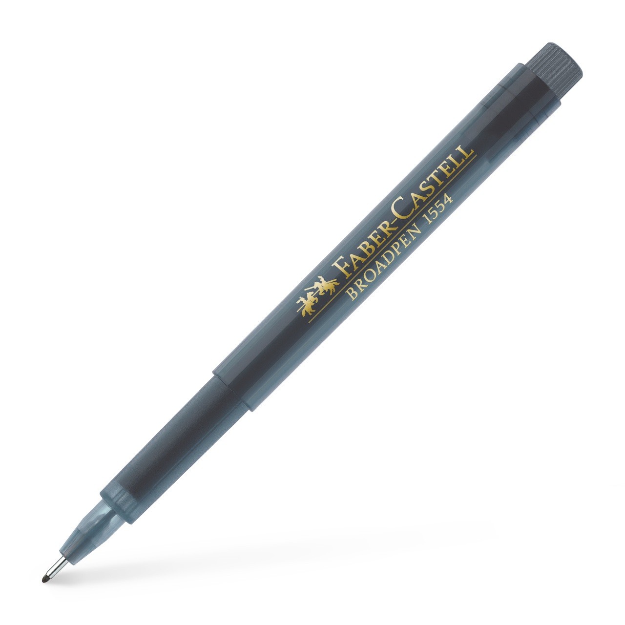

Faber Castell Капиллярная ручка BROADPEN 1554 0.8 мм, цвет серый, Капиллярная ручка BROADPEN 1554 0.8 мм, цвет серый