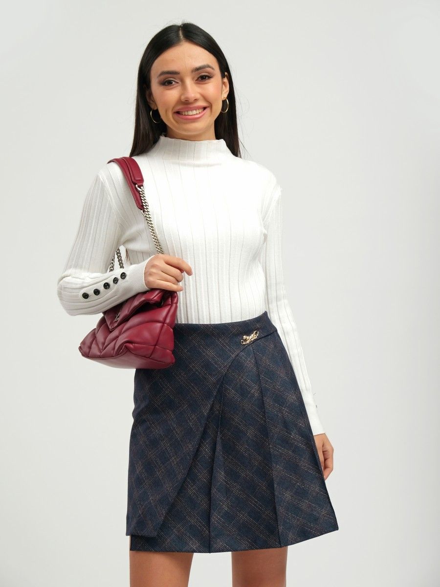 

Юбка женская AVEMOD ST 180 синяя 44 RU, Синий, ST 180